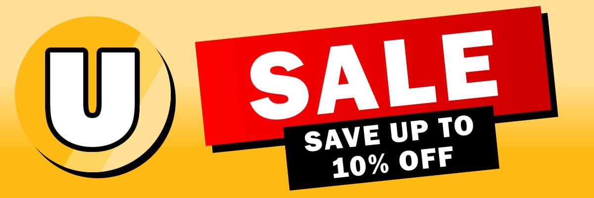 Flash Sale... save 10% on selected products for a limited period!