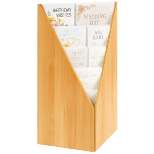 15 Tier Corner Greeting Card Display