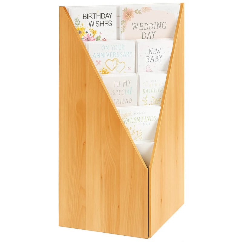15 Tier Corner Greeting Card Display
