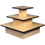 Square Tiered Display Table