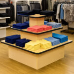Square 3 Tiered Merchandising Table