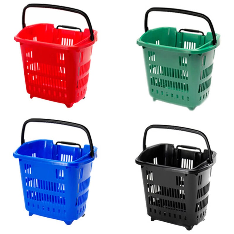 Shopping Trolley Baskets 34L