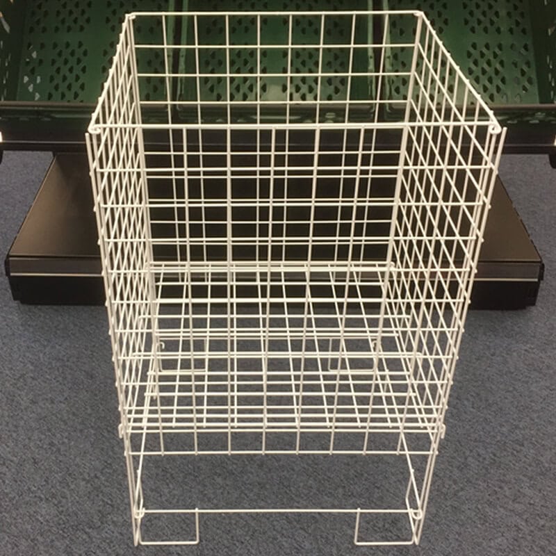 48cm Wire Product Dump Basket - Uni-Shop 48cm Wire Product Dump Basket