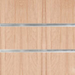Aurora Oak Slatwall Panels Close Up