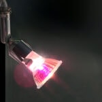 Black Aluminium & Glass Display Storage Counter Lighting