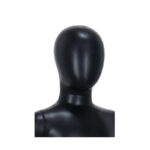 Child Mannequin Unisex Egg Head Matt Black Medium Head