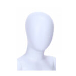 Child Mannequin Unisex Egg Head Matt White Head