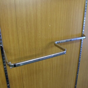 Side Offset Twin Slot Hanging Rail 1000mm