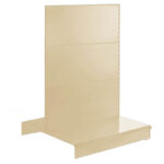 Cream Retail Gondola Shelving