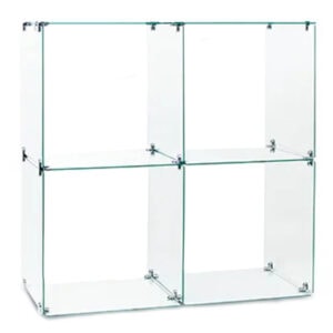 Four Cube Glass Display Unit