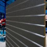 Graphite Grey Slatwall Panels