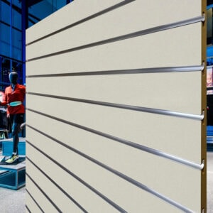 Grey Slatwall Panels