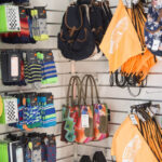 Grey Slatwall Panels In Shop