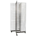 Gridwall 4-Way Base with WheelsGridwall 4-Way Base with Wheels Fitted
