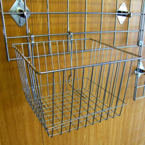 Gridwall Deep Basket for Shop Fitting