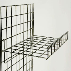 Gridwall Flat Wire Shelf for Shop Fitting