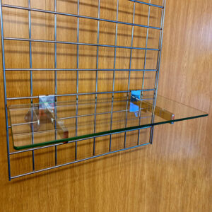 Gridwall Glass Shelves