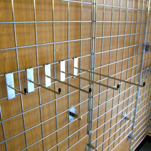 Gridwall Straight Hook Shop Fitting
