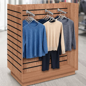 H-Shaped Slatwall Gondola Units