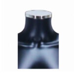 Headless Female Shop Mannequin Matt Black Chrome Neck