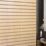 Irish Maple Slatwall Panels In Home