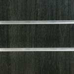 Jet Oak Slatwall Panels Close Up