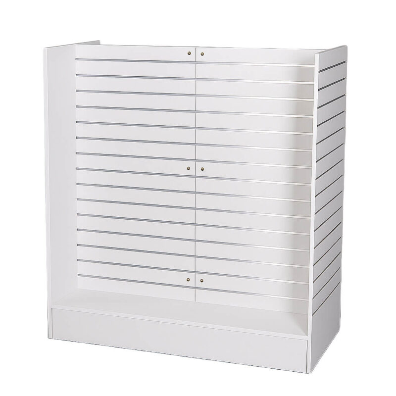 Large White H Shaped Gondolas Flat Pack