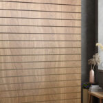 Oak Slatwall Panels In Home