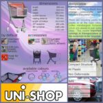 Plastic Shopping Trolley 75 Litre Specifications