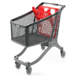 183 litre innovative plastic shopping trolley