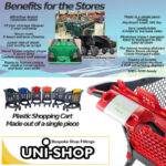 Plastic shopping trolleys - benefits to stores