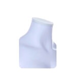 Plus Size Headless Female Mannequin Matt White Neck