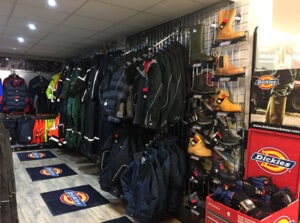 Workwear Store Shopfitting