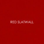 Red Slatwall Panels Detailed