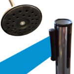 Retractable Customer Guidance Barriers Detail