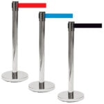 Retractable Customer Guidance Barriers