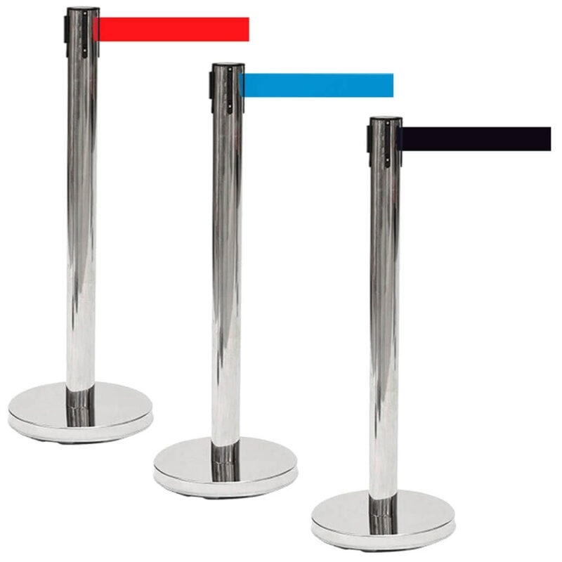 Retractable Customer Guidance Barriers