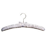 White Satin Padded Clothes Hangers (Box Of 100)