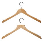Wooden Shaped Tops Hangers (Box Of 100)