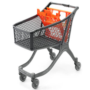 Plastic Shopping Trolley 93 Litre Capacity