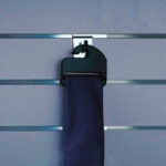 Silver Slatwall Panels With Tie Hook