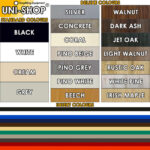 Gondola Units & Insert Colours