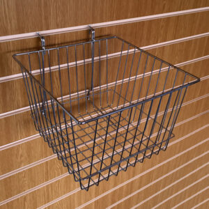 Slatwall Deep Hanging Basket for Shop Fitting