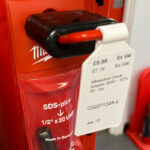 Slatwall Euro Hook Security Lock Close Up