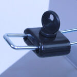 Slatwall Euro Hook Security Lock With Key