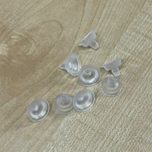 Slatwall Glass Shelf Bracket Suckers (Pack Of 100)