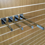 Slatwall Glass Shelf Brackets (Assorted Sizes)