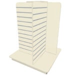 4-Way Slatwall Gondola Unit - Coral
