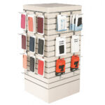 Flat Pack Slatwall Gondola Display in White
