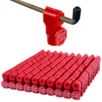 Slatwall Hook Security Stop Lock Pack of 100